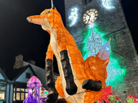 WATCH: Lantern parade makes its way through Newton Abbot