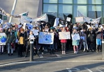 Pupils march to put planet first