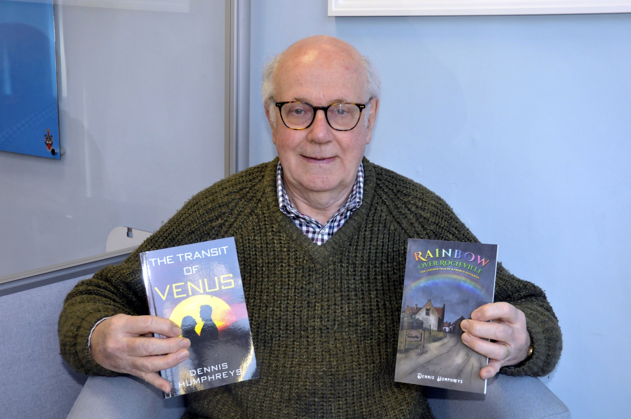 Third time’s the charm for author Dennis