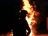 Lorry carrying more than 20 tonnes of waste set ablaze 