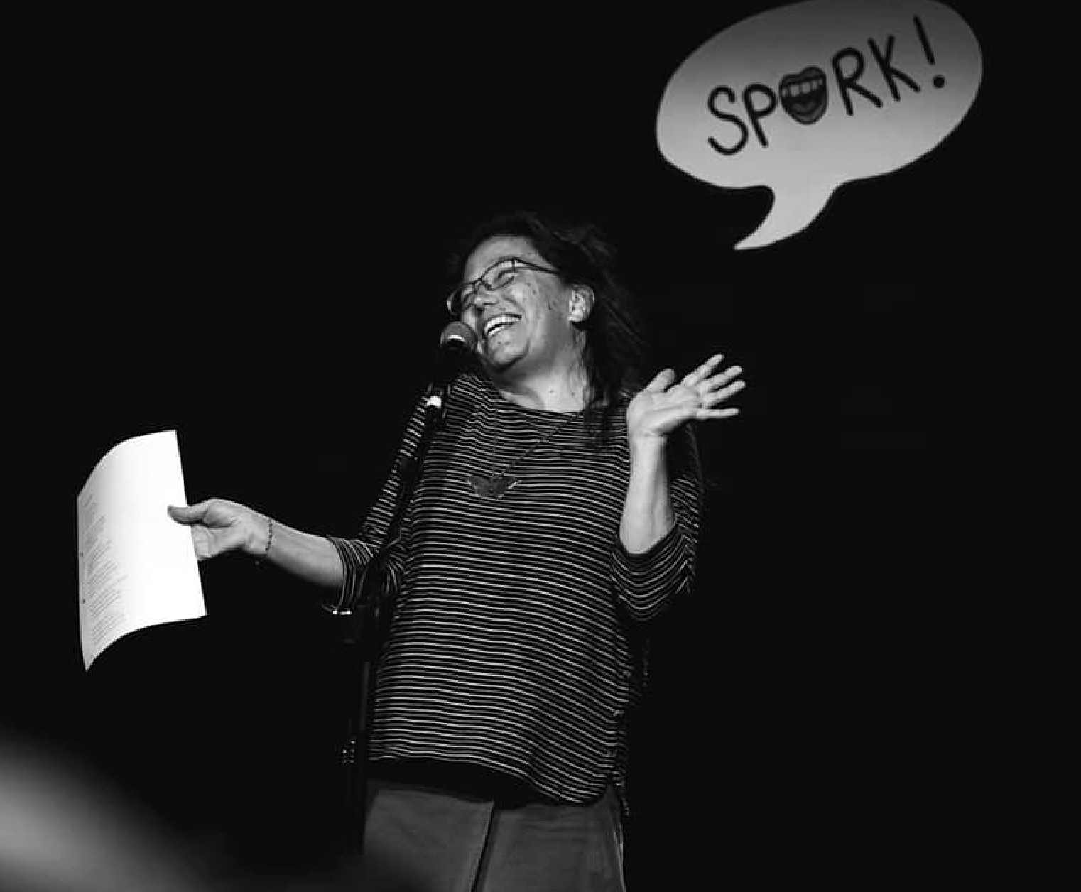 Poetry please at the Paradiso