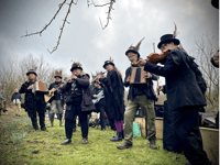 Here we come a-wassailing
