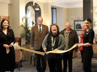 Hotel where queen of crime penned her first thriller reopens