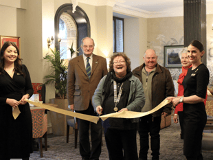Hotel where queen of crime penned her first thriller reopens