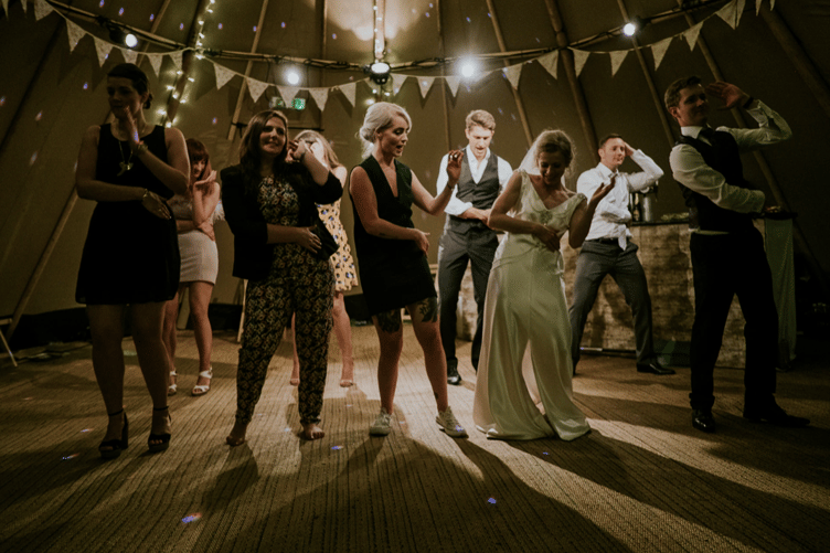 Dancing stock image