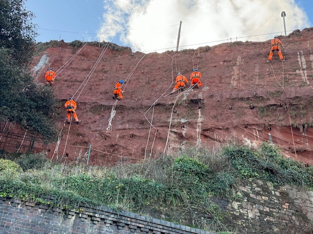 Cliff Stabilisation Project Up for Prestigious Engineering Award