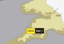 Yellow weather warning for rain today 