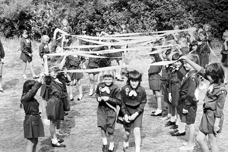 Dawlish Warren Brownies celebrate the special day