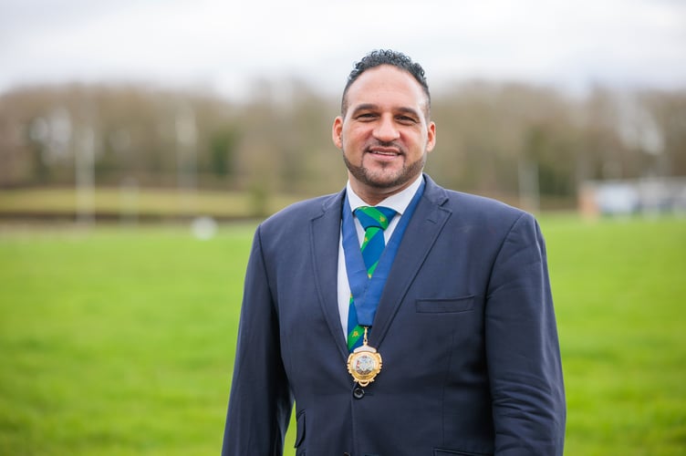 Michael Caines MBE, President of the 2024 Devon County Show.