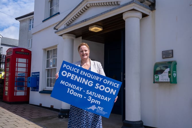 PCC Hernandez on the opening of police enquiry offices (PEOs)  across Devon and Cornwall: “It’s something to be proud of."