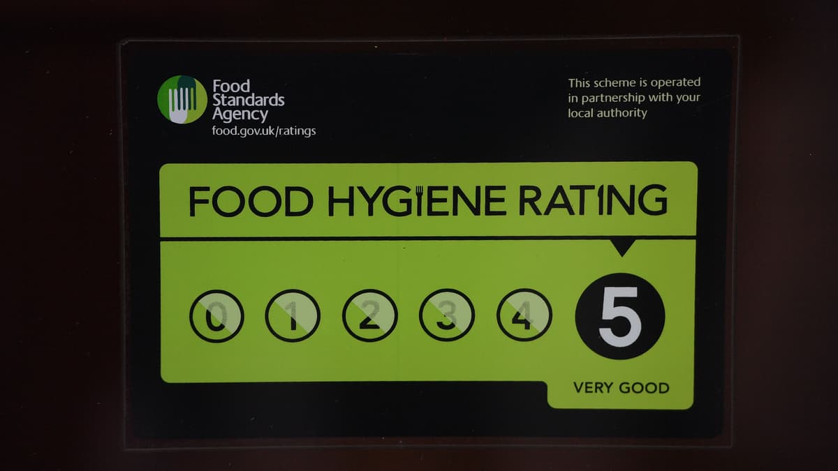 Good news as food hygiene ratings given to 10 Teignbridge establishments - Mid