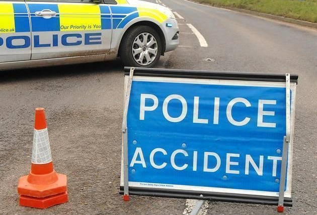 Crash forces road closure