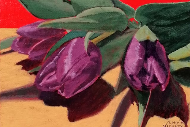 Springtime art exhibit at RHS Rosemoor
