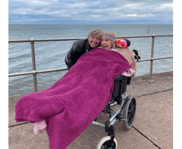 95-year-old Rita’s seaside trip down memory lane