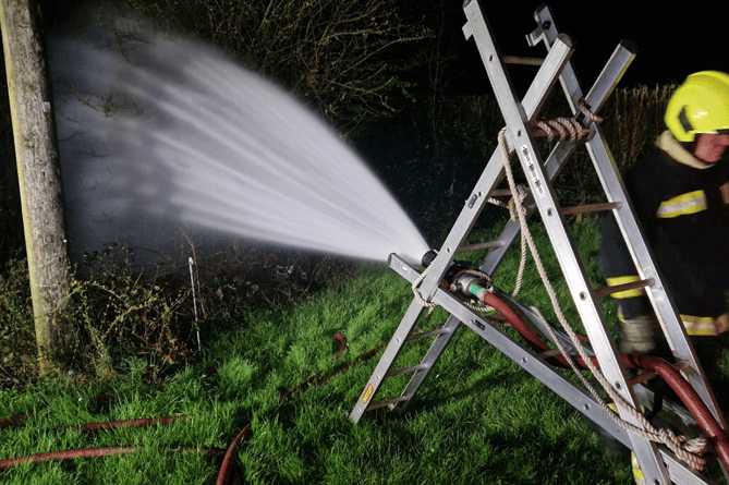Chagford Firefighters training night 