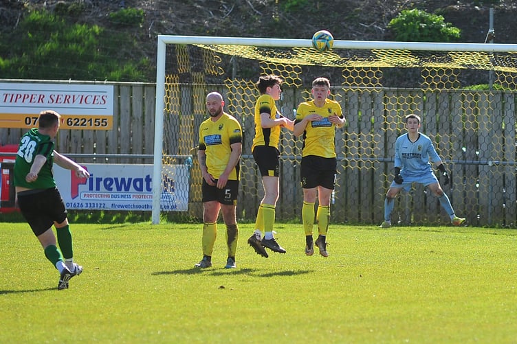 South Devon League Division One action from Buckland Athletic Reserves versus Ivybridge Town 2nds. Buckland came out match winners with a final score of 3-2