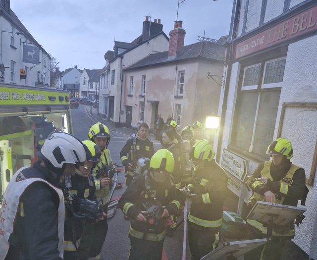 Firefighters' pub trip... for training purposes only!