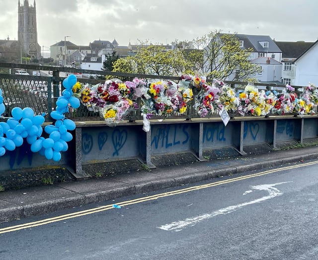 Young man who died on railway tracks by Teignmouth named