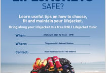 Teignmouth lifejacket clinic 