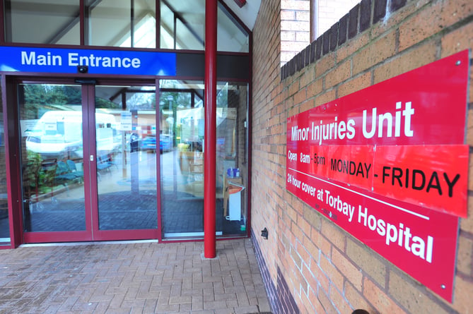 Official re-opening of the MIU at Dawlish Hospital. 