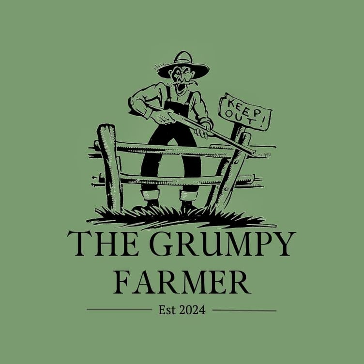 New logo of The Grumpy Farmer Higher Humber Farm