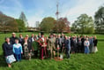 Oak trees planted to commemorate 50 years of town council
