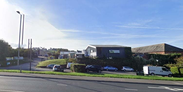 Site of proposed electricity sub station at Matford