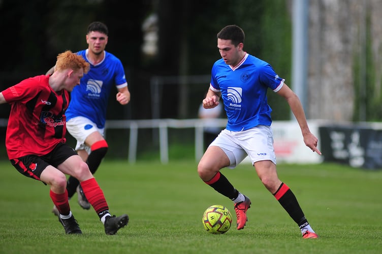 South West Peninsula League Premier East. Newton Abbot Spurs versus Bishops Lydeard. 3-1 win for Spurs