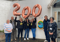 Defibrillator number 200 installed thanks to Rockies' sing song