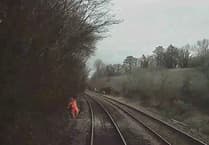 Rail worker in 'near miss' with train in Totnes