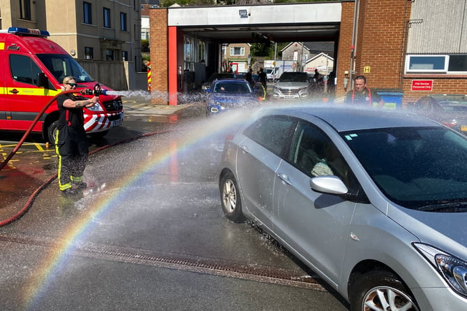 Newton Abbot Fire Station Charity Car Wash