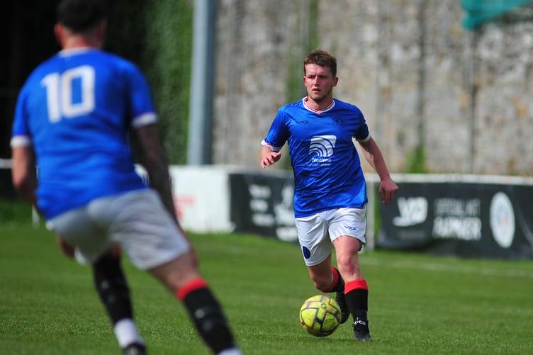 South West Peninsula League Premier East. Newton Abbot Spurs versus Bishops Lydeard. 3-1 win for  Spurs