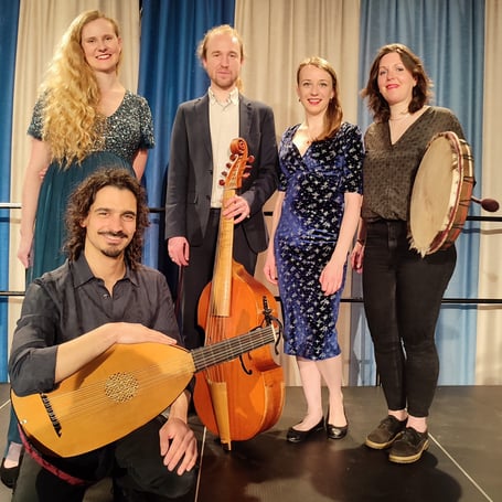 Fair Oriana after their concert for NADSA at Newton Abbot's Courtenay Centre