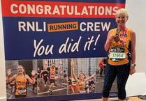 Teignmouth RNLI volunteer’s marathon raises over £2k 