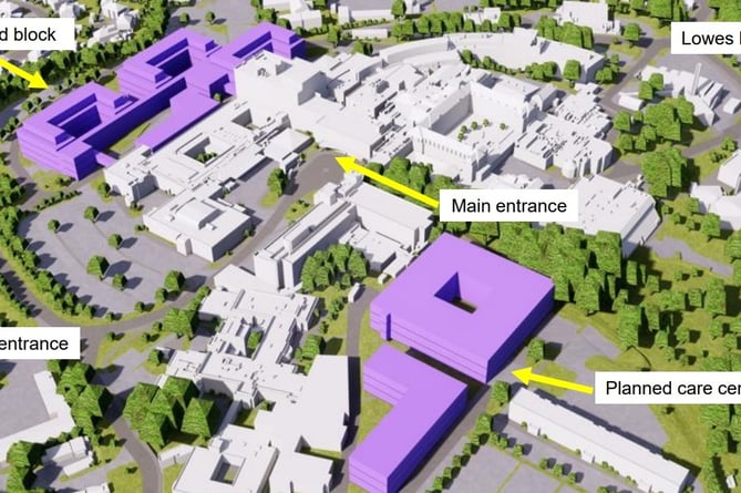 New plans for Torbay Hospital 