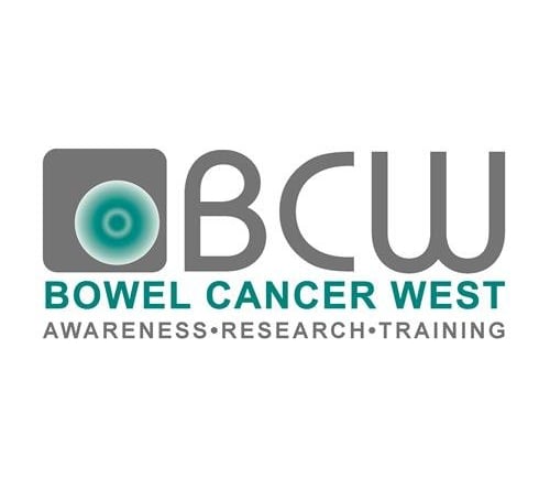Bowel cancer west logo.