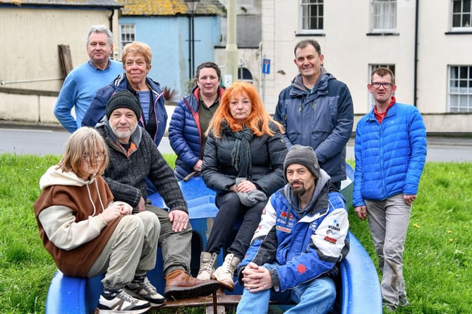 Volunteers are angry and upset after Devon Highways demand their boat planters be removed.