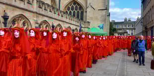 Environment protesters attend funeral for nature