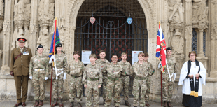 Stover Cadets' cathedral trip to remember Capt. Walford