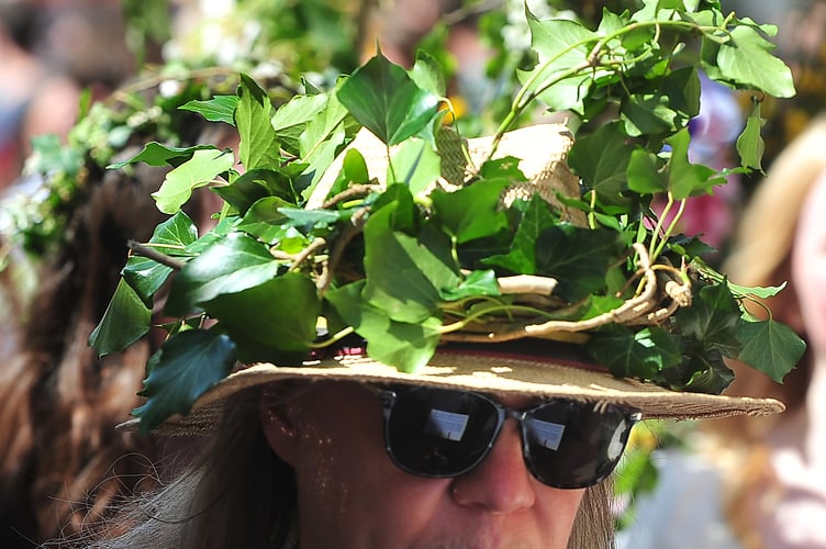 Lustleigh May Day celebrations