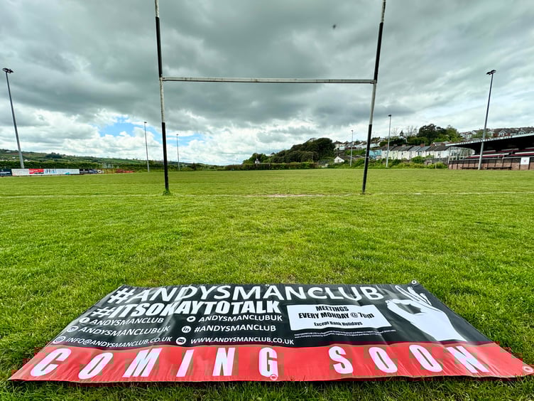 Andy's Man Club is opening at Teignmouth Rugby Club