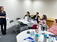 Businesswomen pick up tax and insurance tips