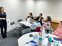 Businesswomen pick up tax and insurance tips