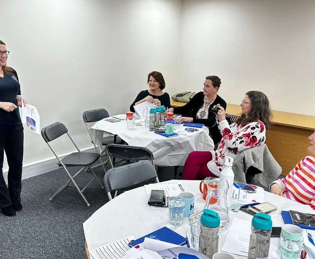 Businesswomen pick up tax and insurance tips