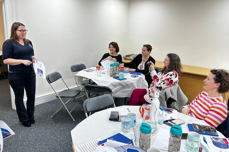 Female entrepreneurs picked up tax and insurance tips at the recent Devon Women in Business money saving workshop