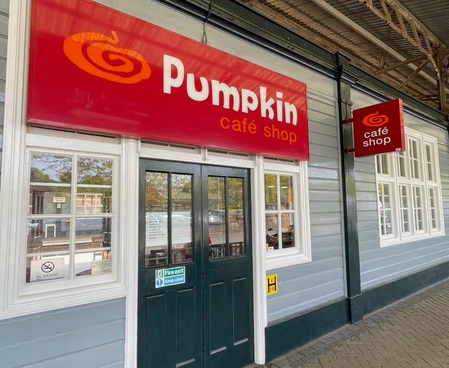 New cafe for station's Pumpkin patch