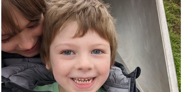 Elliott Jackson who has died, aged seven