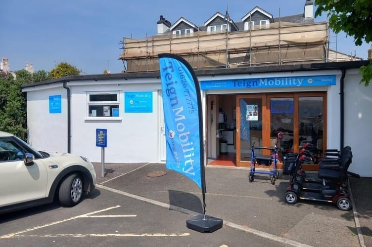 Teign Mobility, formerly Teignmouth Shopmobility.