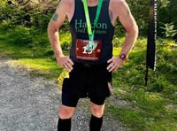 Marathon runner 50 not out