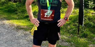 Marathon runner 50 not out